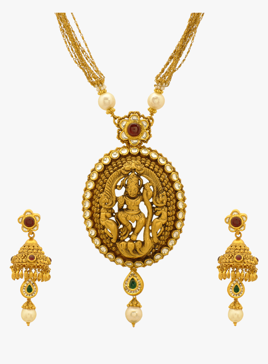 Gold Ornaments Chain Png - Necklace, Transparent Png