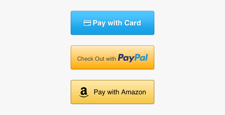 Payment Buttons Credit Debit Card Paypal Amazon Paypal Icon Hd Png Download Transparent Png Image Pngitem
