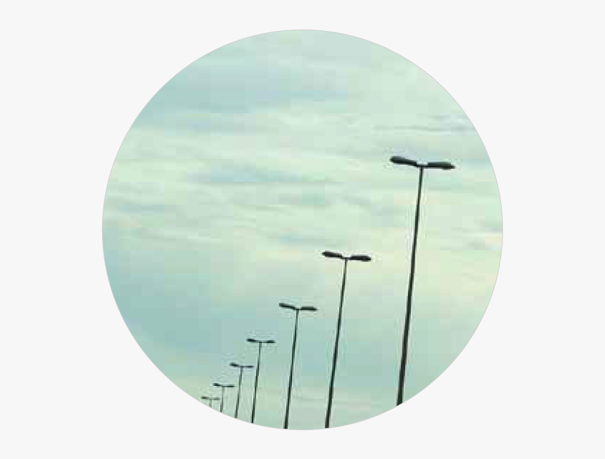 Road Light Poles - Circle, HD Png Download