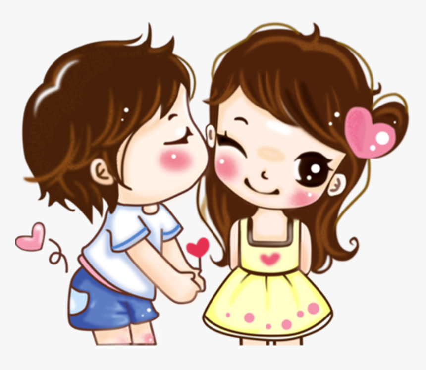Couple Clipart Png - Cartoon, Transparent Png