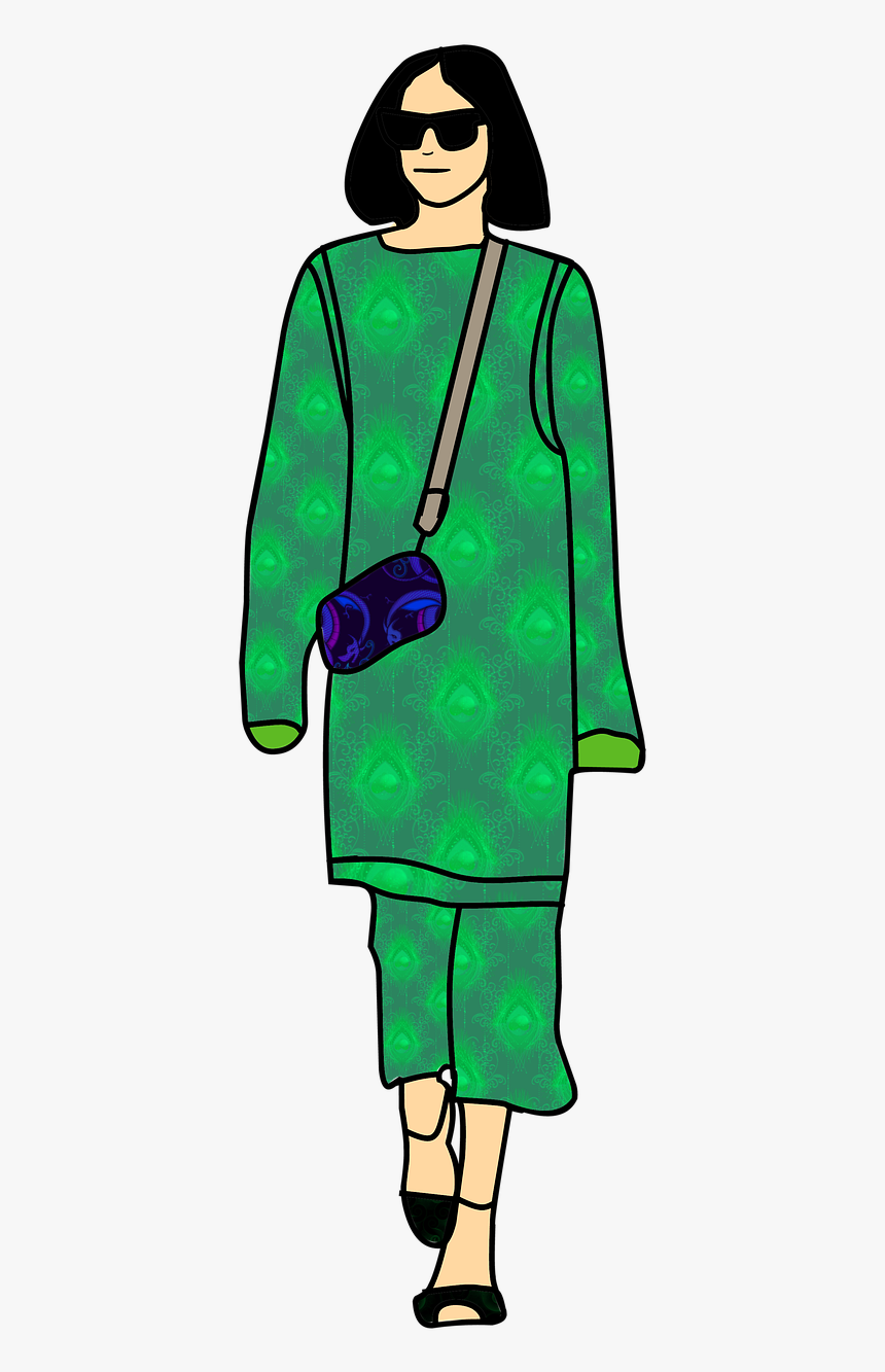 Girl Fashion Models Free Photo - Free Clipart Fashion Show, HD Png Download