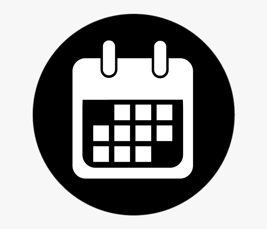 Calendar Emblem Events Icon Png White Transparent Png Transparent 