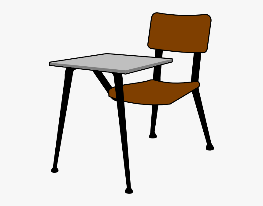 Student Desk Clipart, HD Png Download