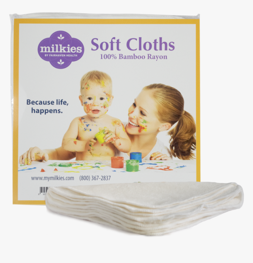 Bamboo Soft Cloths - Baby Dirty Paint, HD Png Download