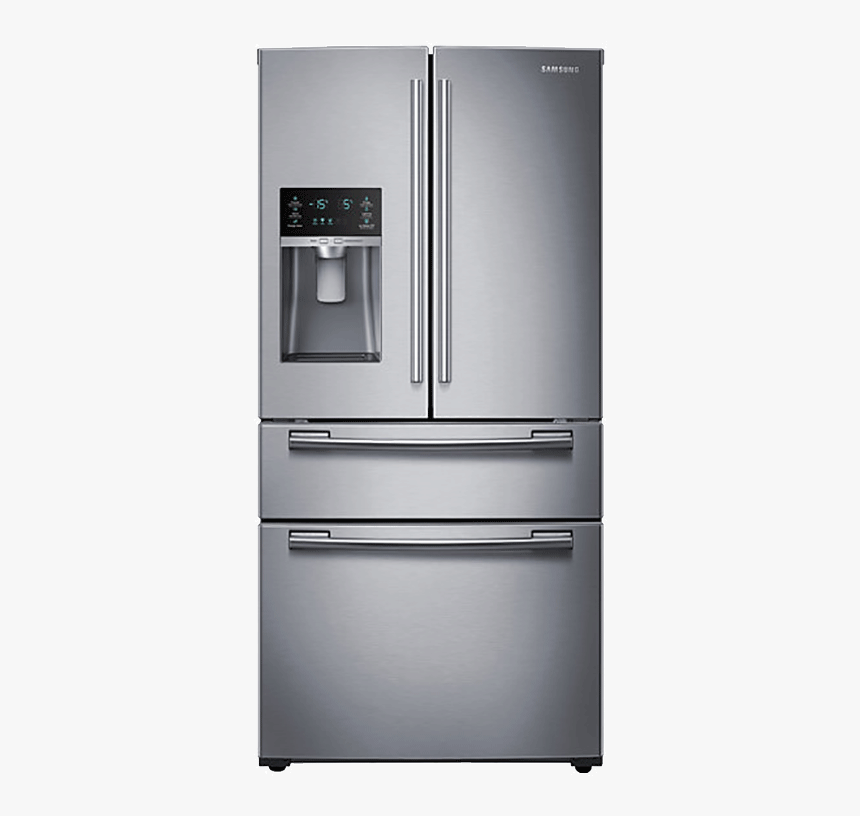 Refrigerator Png Photos - Samsung Rf25hmedbsr, Transparent Png