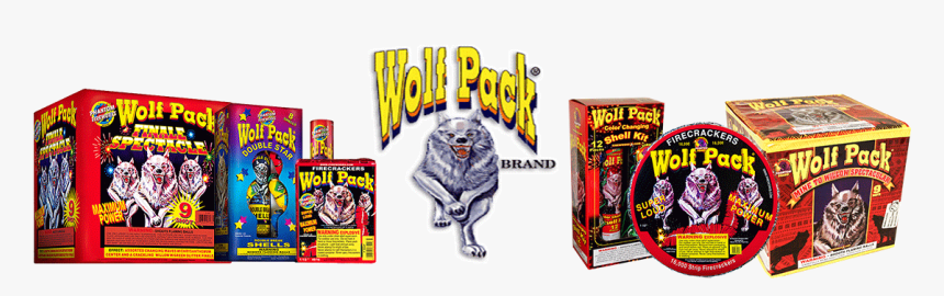 Wolfpack Brand - Best Firework Brands, HD Png Download