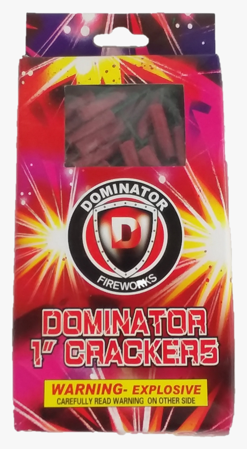 Dm1232 Dominator 1 Inch Firecrackers - Fireworks, HD Png Download