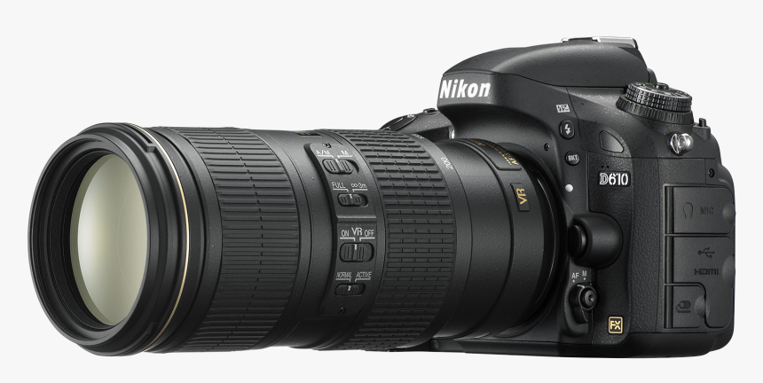 D600 Nikon 70 200 2.8, HD Png Download