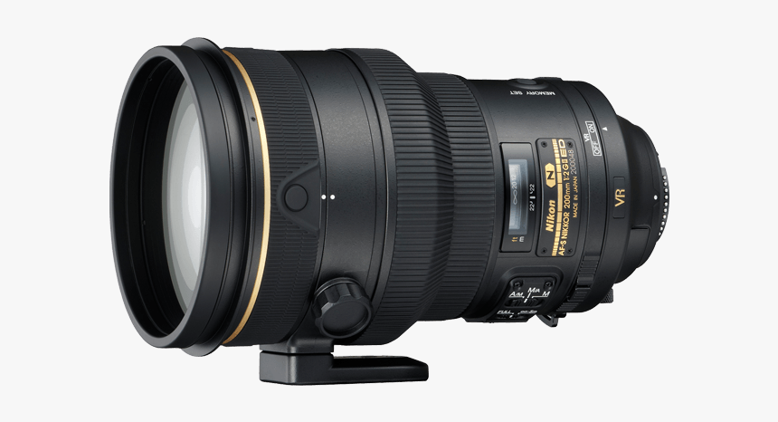 Nikon 200mm F2 G Ed Afs Vr Ii Lens 
 Title Nikon 200mm - Nikon 200mm, HD Png Download