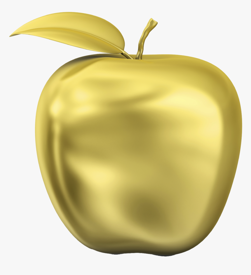Golden Apple Stock Photography Clip Art Gold Coins - Golden Apple Clip Art, HD Png Download