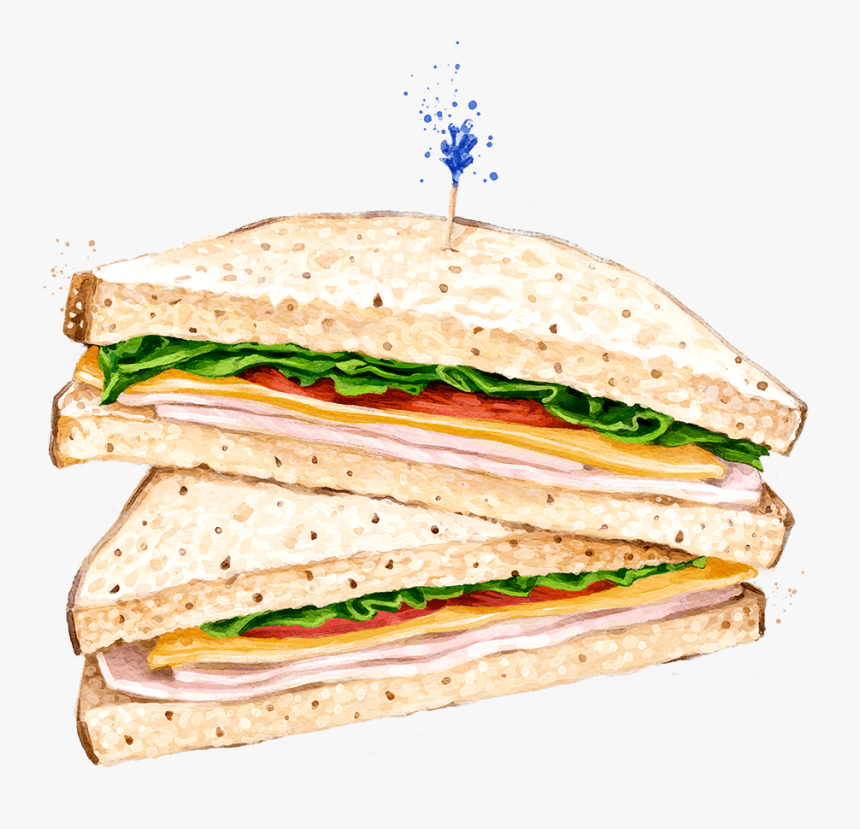 Transparent Indian Food Clipart - Indian Sandwich Clipart, HD Png Download