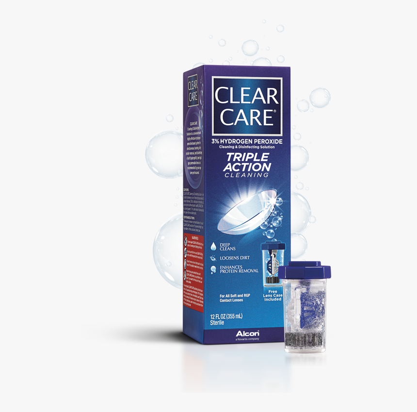 Clear Care Contact Solution, HD Png Download