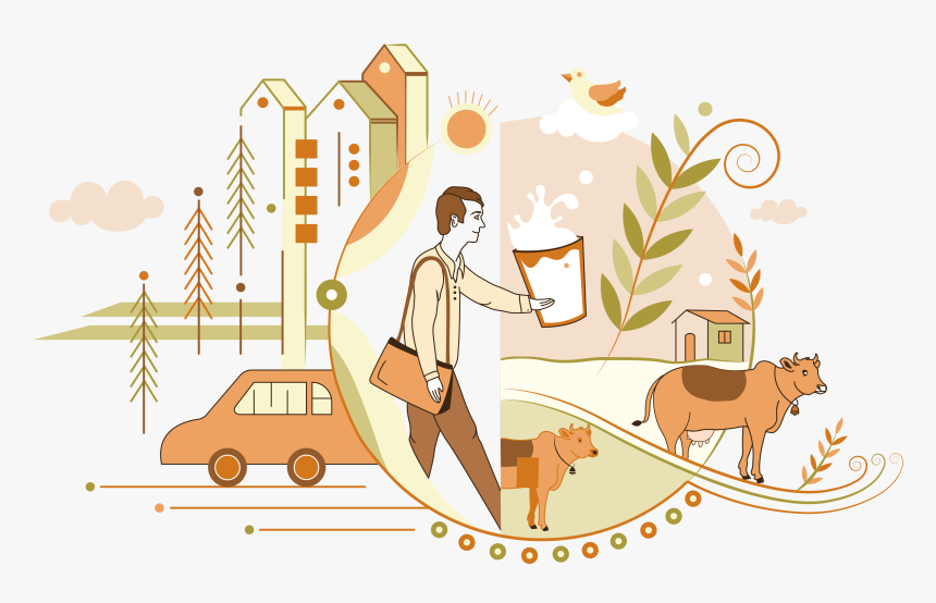 Farmer - Illustration, HD Png Download