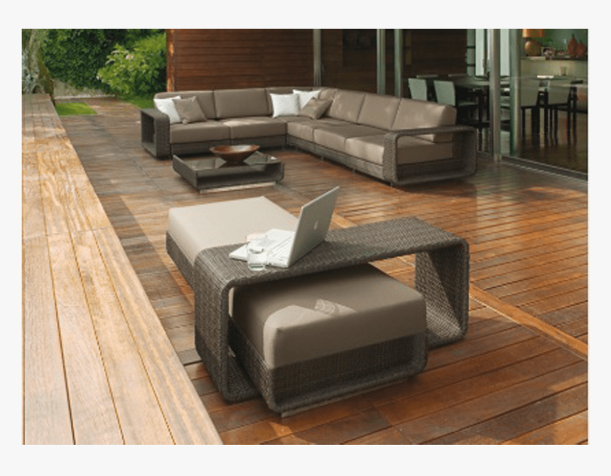 Sofa Rattan Modernos, HD Png Download