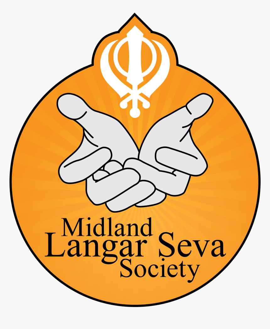 Sikh Symbol Png , Png Download - Midland Langar Seva Society, Transparent Png