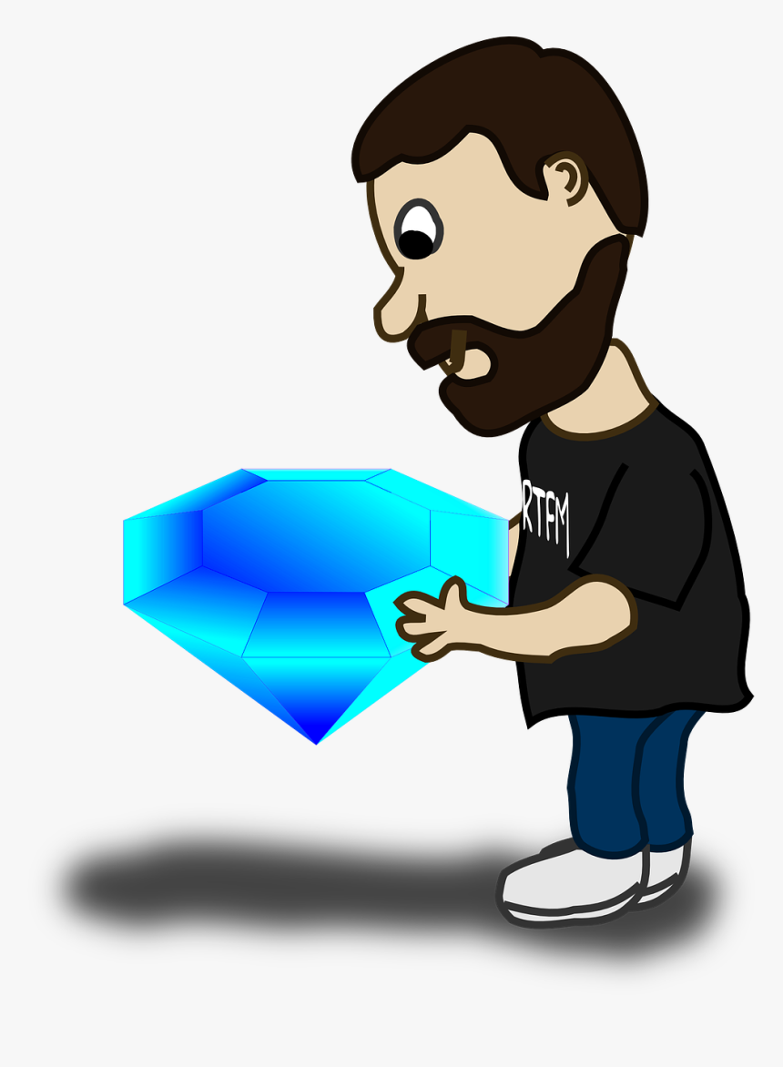 Transparent Cartoon Diamond Png - Lawn Mower Cartoon Png, Png Download