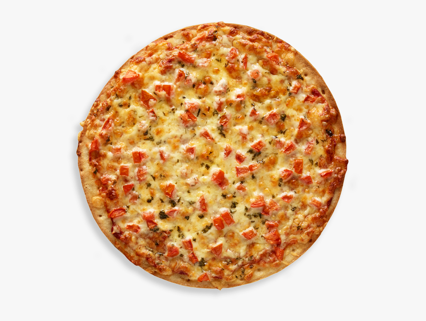 Margherita Pizza On A Cauliflower Pizza Crust Made - California-style Pizza, HD Png Download