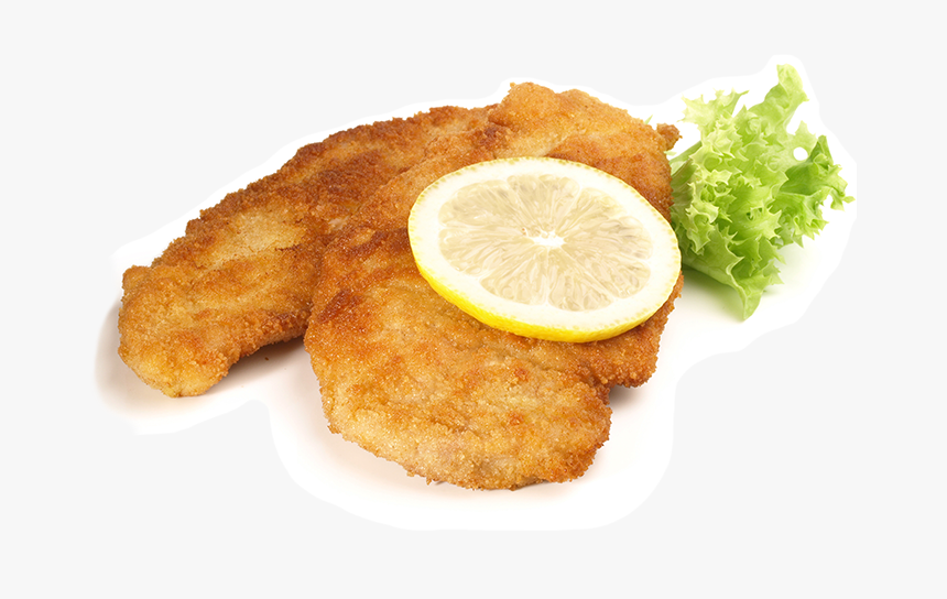 Pork Loin Schnitzel - Schnitzel On White Background, HD Png Download