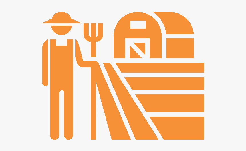 Farm Explorers Orange - Farming The Noun Project, HD Png Download