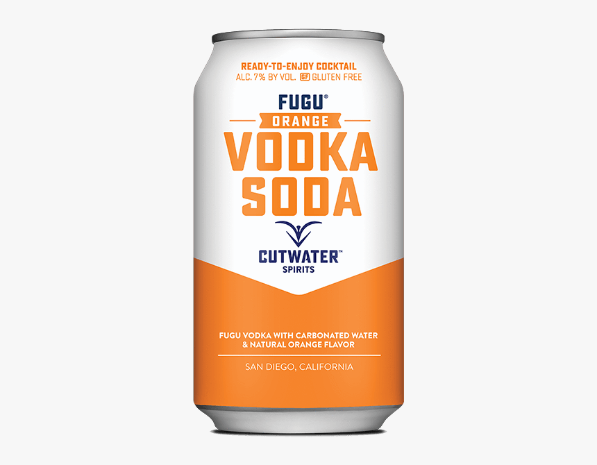 Orange Vodka Can, HD Png Download