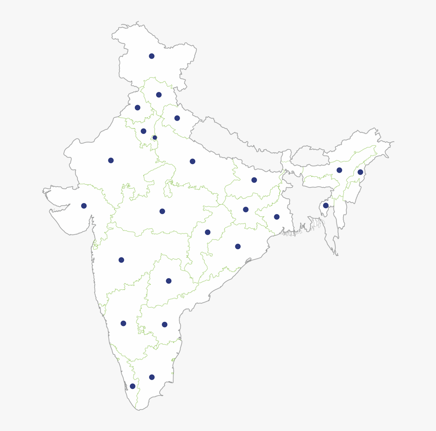 Location Of Indian Space Research Centres, HD Png Download