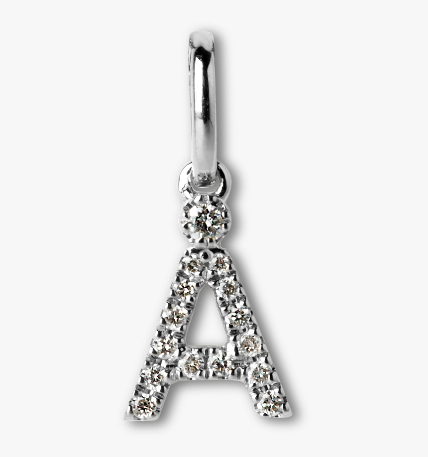 Letter Pendant With Diamonds 
 Title Letter Pendant - Pendant, HD Png Download