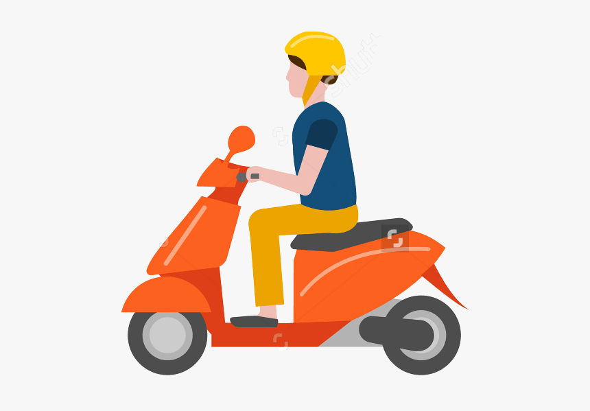 Two Wheeler Clipart Png, Transparent Png
