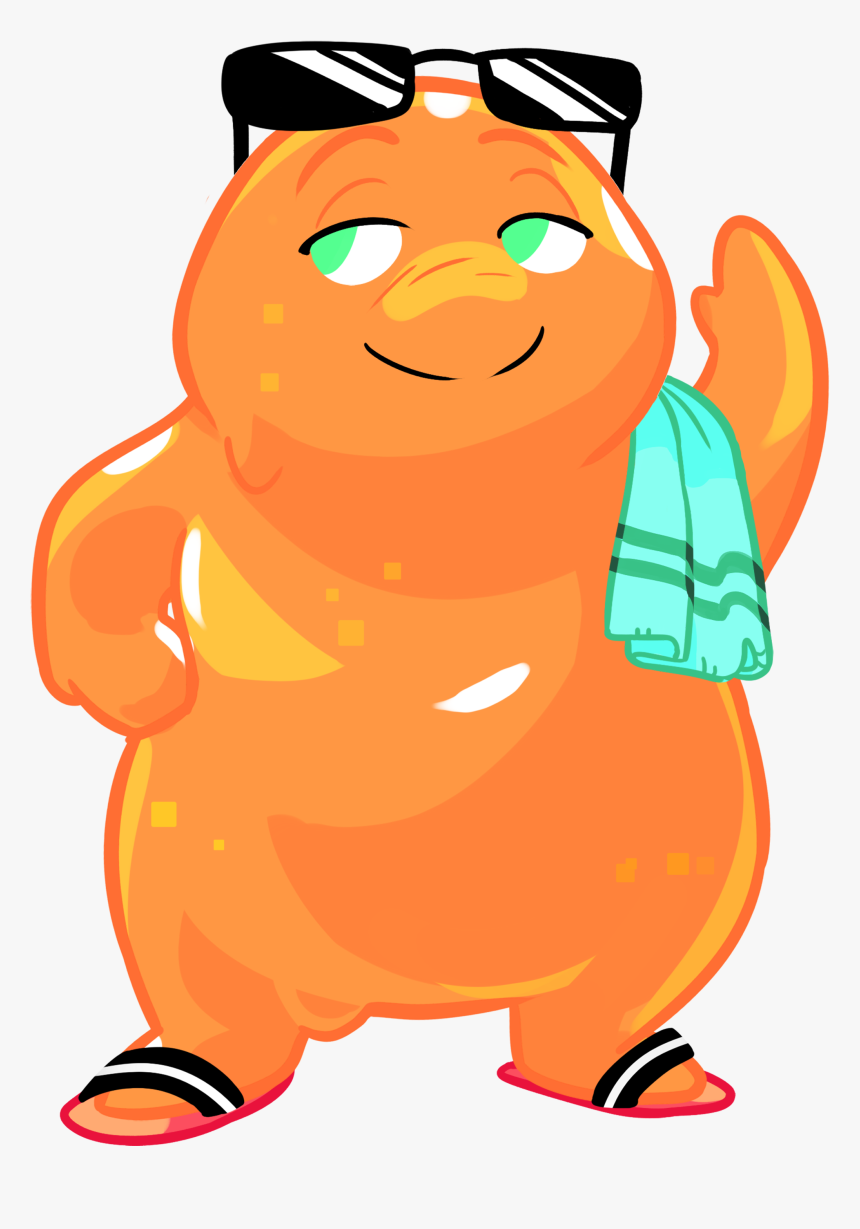 Orange - Cartoon, HD Png Download