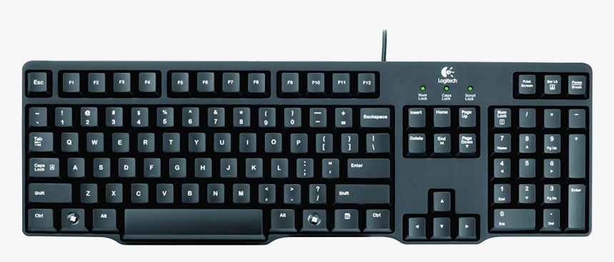 Keyboard Png Photo - Logitech K100 Classic Keyboard, Transparent Png