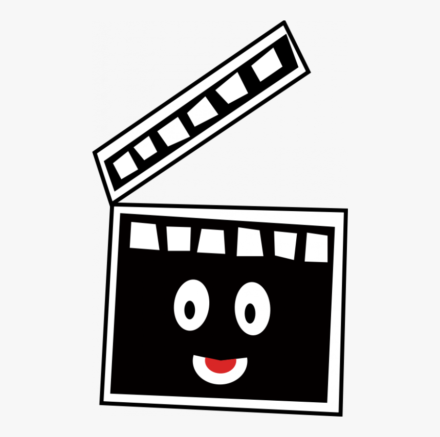 Cartoon Clapper - Cine Clipart, HD Png Download