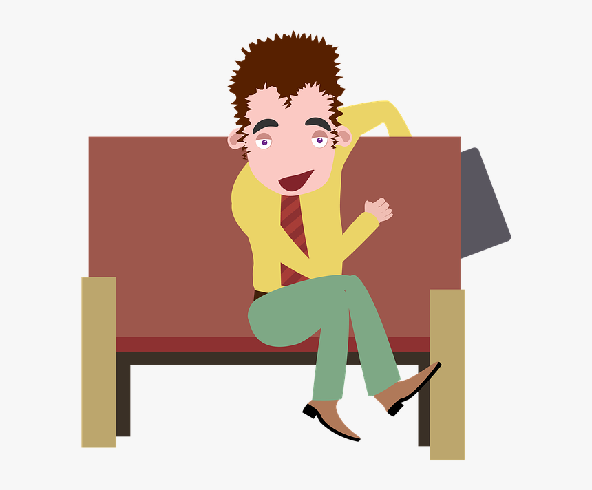 Businessman, Human, Business, Male, Man, People - Sitting, HD Png Download