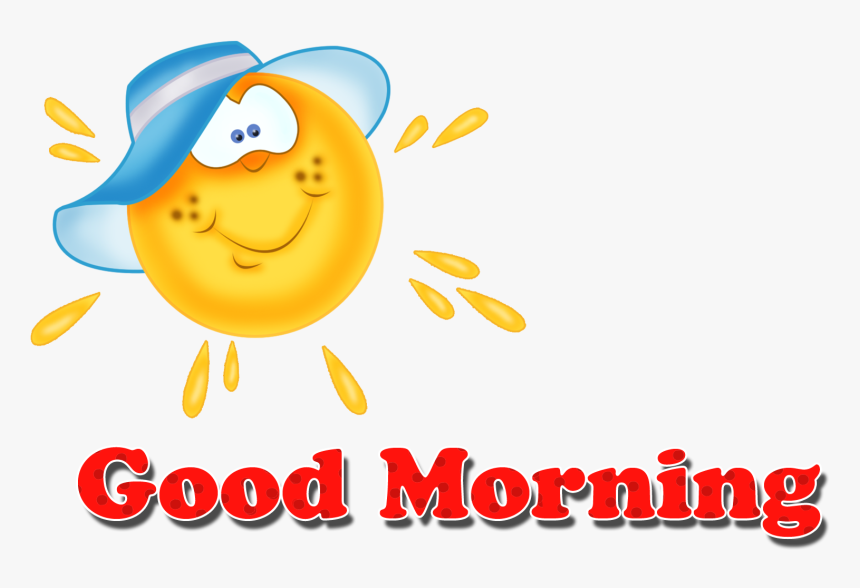 Good Morning Png - Good Morning Whatsapp Stickers, Transparent Png