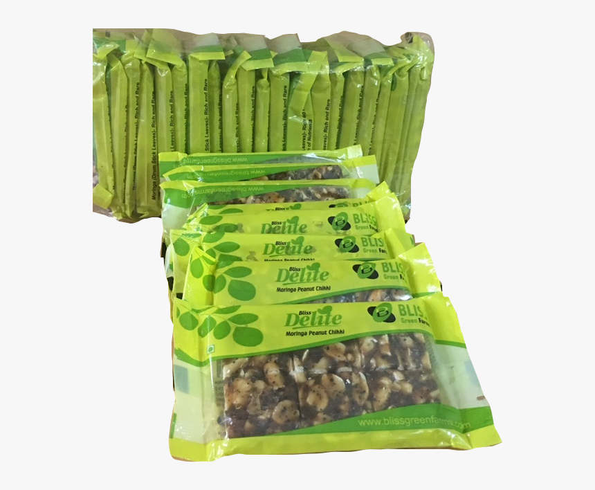Bliss Delite Moringa Peanut Chikki - Cashew, HD Png Download