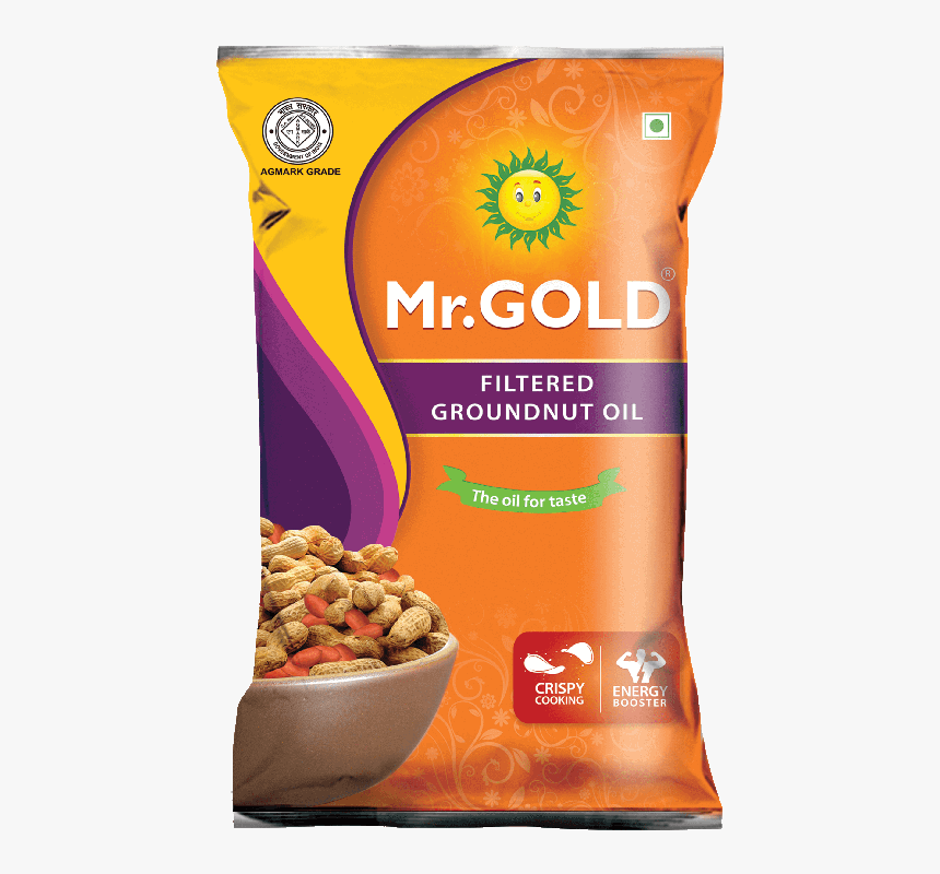 Mr Gold Groundnut Oil, HD Png Download