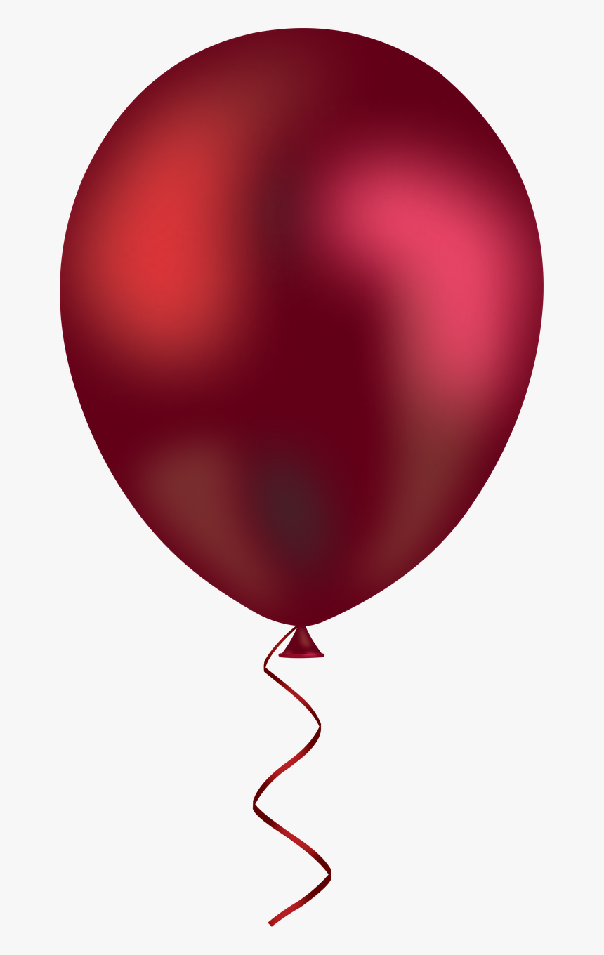 Red Balloon Clipart Png, Transparent Png