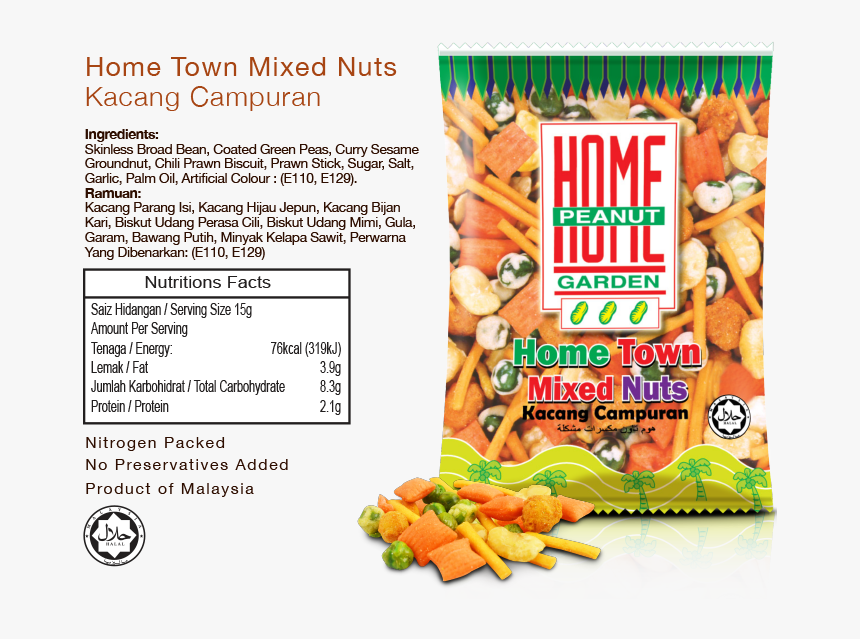 Home Town Mixed Nut, HD Png Download