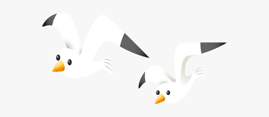 Vector Flying Bird Material Png Download - Duck, Transparent Png