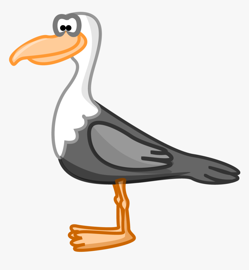 Cartoon Duck Bird Euclidean Vector Download - Goose, HD Png Download