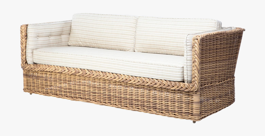 Outdoor Daybed Sofa - Wicker Daybed, HD Png Download