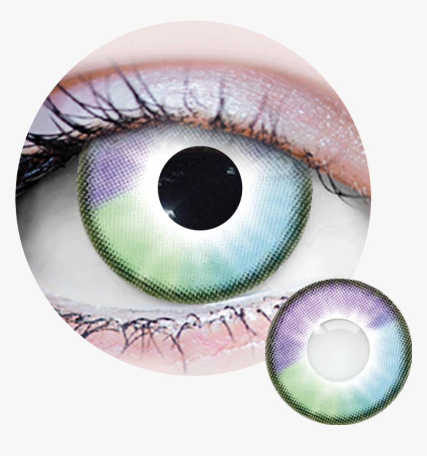 Primal Costume Contact Lenses Yellow, HD Png Download