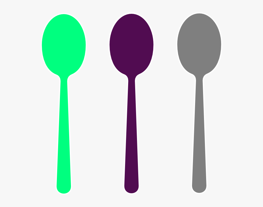 Spoon Site Clip Art - Spoon Png Art Clip, Transparent Png