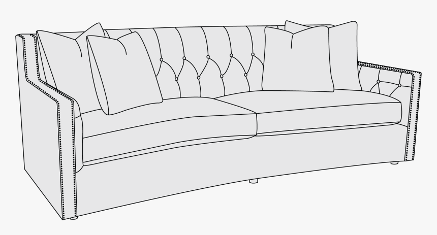 Studio Couch, HD Png Download