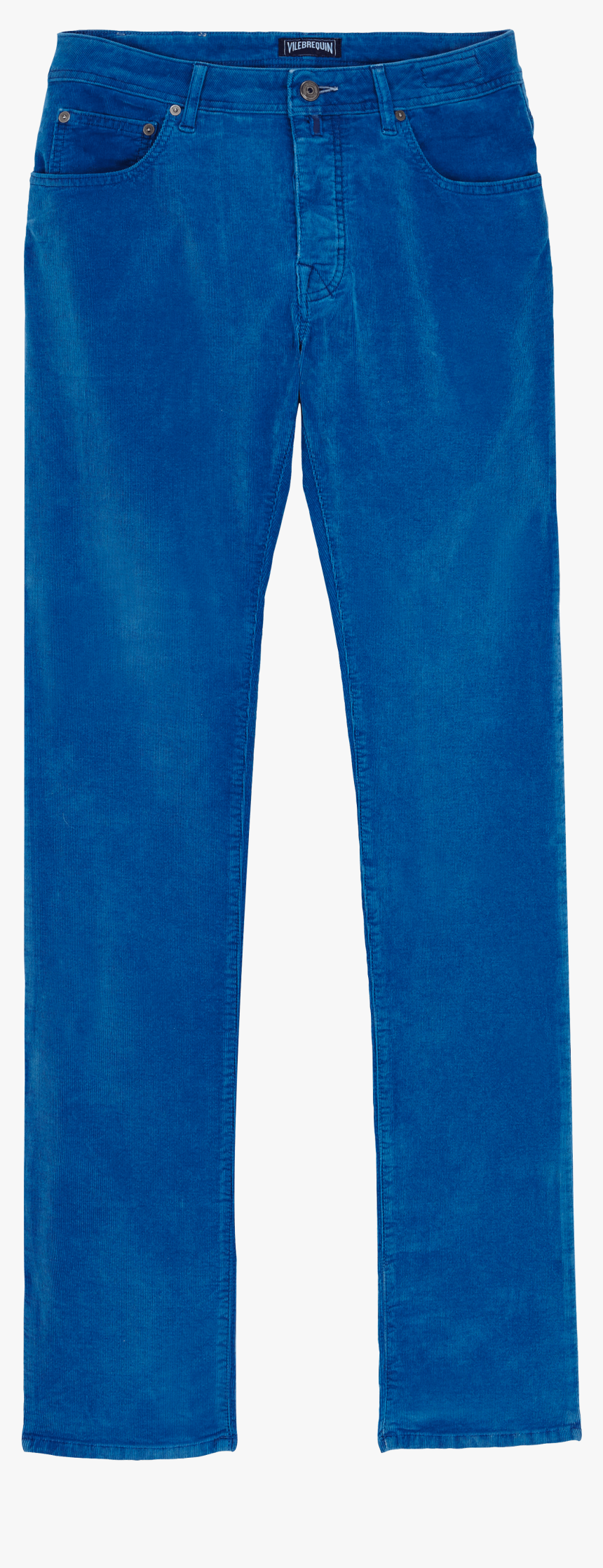 Vilebrequin Men 5-pocket Velvet Pants Regular Fit In - Pocket, HD Png Download