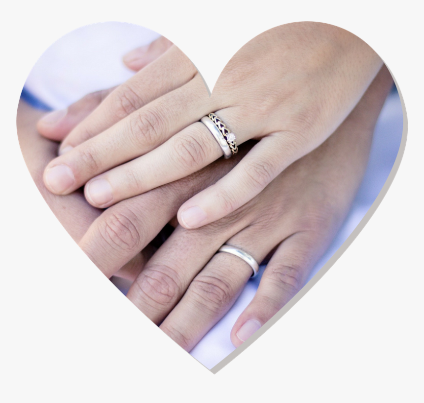 Man Wearing Wedding Ring , Png Download - Man Wears Engagement Ring, Transparent Png