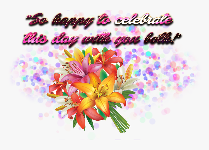 Wedding Wishes Png Clipart, Transparent Png