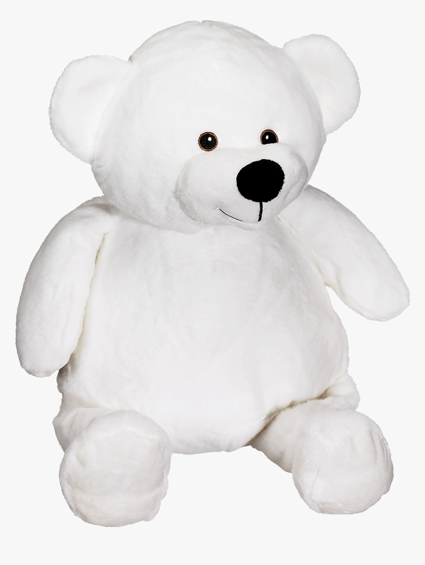 Embroider Buddy® Mister Buddy Bear White - Teddy Bear, HD Png Download