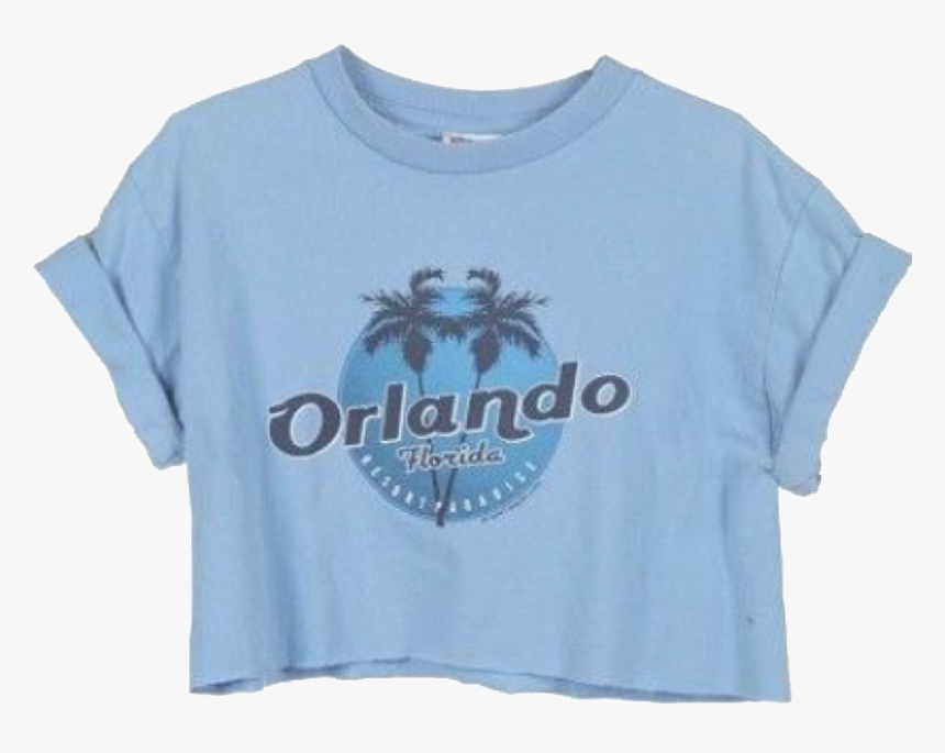 Transparent Brandy Melville Png - Blue Shirt Aesthetic Png, Png Download