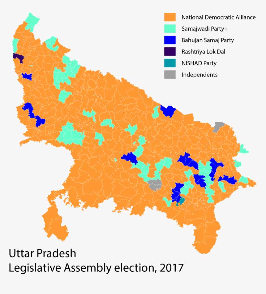 2017 Uttar Pradesh Election Result By Alliance - Violence Against Women Infographics, HD Png Download