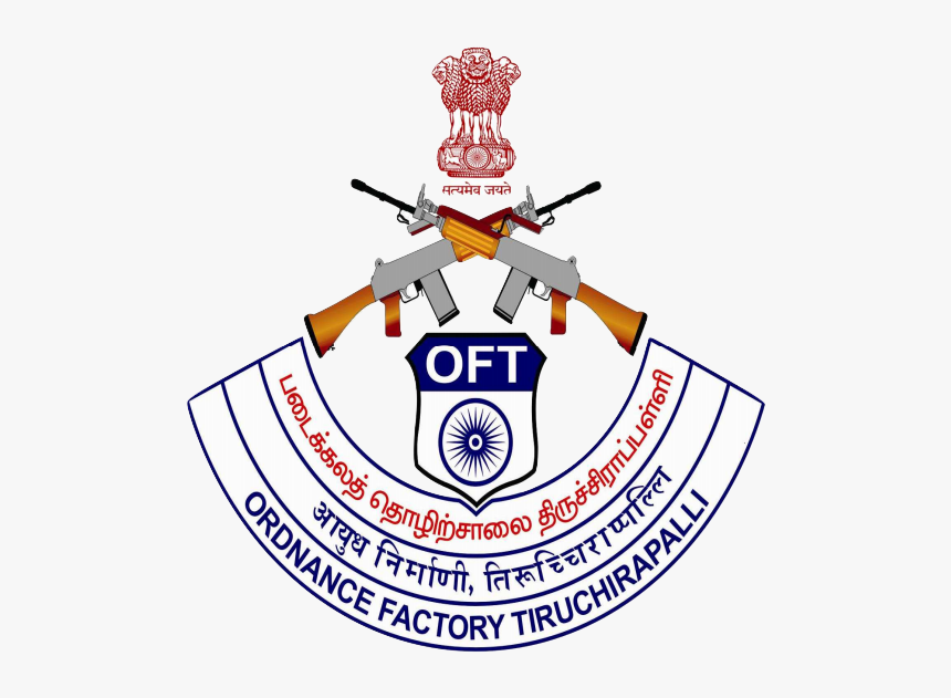 Ordnance Factory Tiruchirappalli S Logo - Oft Trichy, HD Png Download