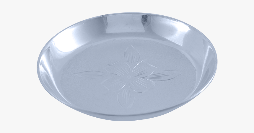 Silver Thali Glass Set - Pizza Pan, HD Png Download